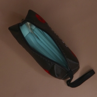 Косметичка &laquo;Поцелуй&raquo;, искусственная кожа, 9x15x5,5