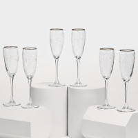 Набор стеклянных бокалов &laquo;Венский лес&raquo;, 170 мл, 6 шт