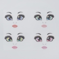 Термопереводки для кукол &laquo;Бровки&raquo; 19 х16,5 см