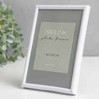 Фоторамка пластик "Decoline" 10х15 см, белый Фоторамка пластик "Decoline" 10х15 см, белый