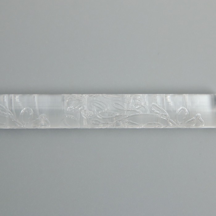 Скалка для творчества акрил Скалка для творчества акрил "Полевой цветок" 16х1 см