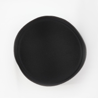 Чашки для бюстгальтера &laquo;Круг&raquo;, 2XL (52), d = 16,5 см, пара, цвет чёрный