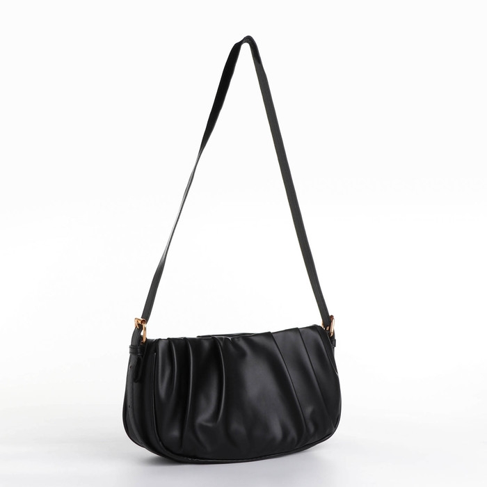 Сумка кросс-боди на молнии, цвет чёрный Сумка кросс-боди на молнии, цвет чёрный