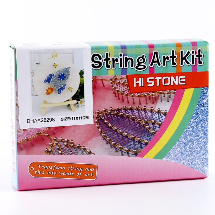 Набор для творчества &laquo;Стринг арт. Ракета&raquo; на подставке