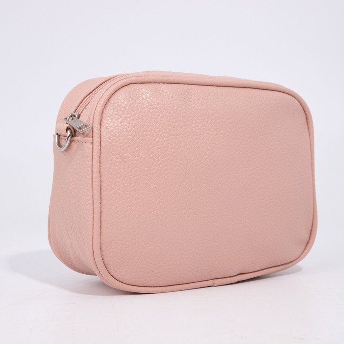 Сумка женская кросс-боди на молнии, цвет розовый Сумка женская кросс-боди на молнии, цвет розовый