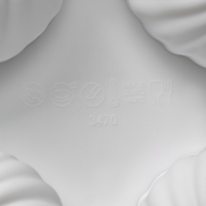 Форма для муссовых десертов и выпечки Доляна &laquo;Вихрь&raquo;, 29,8&times;17,5&times;3 см, 6 ячеек (d=7,7 см), цвет МИКС