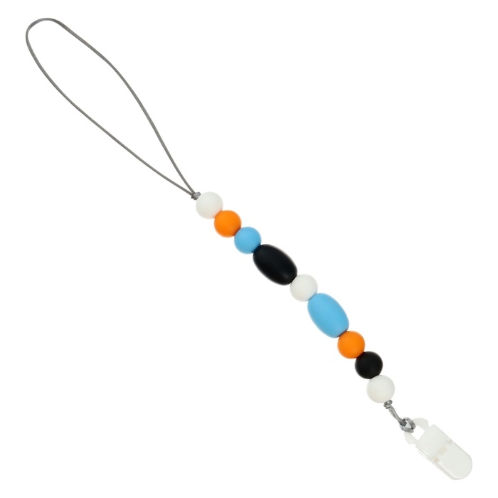 Прорезыватель силиконовый на держателе &laquo;Кит&raquo;, Крошка Я