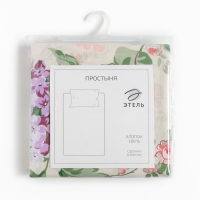 Простыня Этель 180х220см &laquo;Сирень&raquo;