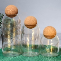 Банка для хранения сыпучих продуктов и круп &laquo;Геометрия&raquo;, 800 мл