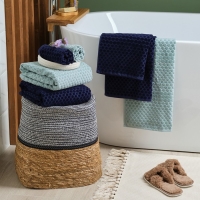 Полотенце махровое Love Life &laquo;Комфорт&raquo; 30х50 см, серо-голубой, 100% хл, 500 гр/м2