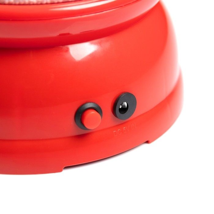 Светодиодная фигура &laquo;Капсула со снеговиком&raquo; 18 &times; 30 &times; 18 см, пластик, батарейки ААх3 (не в комплекте), USB, свечение белое