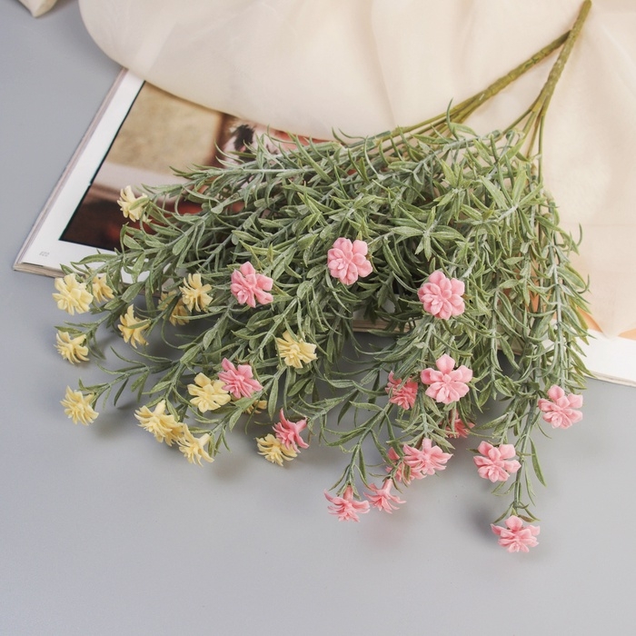 Букет "Олеандр леди" 29 см, микс, с напылением