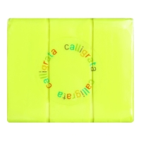 Полимерная глина 50 гр, неоновая, лимонная