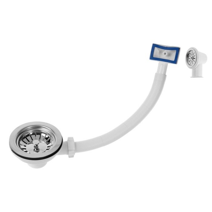 Выпуск ORIO Б-4507-1, 3 1/2 Выпуск ORIO Б-4507-1, 3 1/2", с нержавеющей решёткой d=144 мм, выходное отверстие d=90 мм