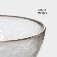 Салатник стеклянный Magistro &laquo;Алькор&raquo;, 400 мл, 12,5&times;6 см