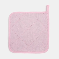 Набор кухонный &laquo;Цветочное настроение&raquo; варежка-прихватка 20х28см, прихватка 17х17см, 35% х/л,65%