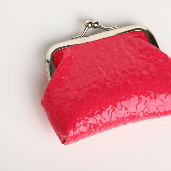 Кошелёк женский на фермуаре, цвет розовый Кошелёк женский на фермуаре, цвет розовый