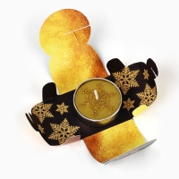 Новогодняя свеча чайная «Новый год: Микс новогодний», диам 4 см Новогодняя свеча чайная «Новый год: Микс новогодний», диам 4 см