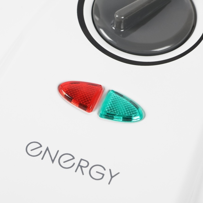 Вафельница электрическая ENERGY EN-224, 1200Вт, тонкие вафли, антипригарное покрытие, белая