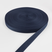 Стропа ременная, 20 мм, 50 ± 1 м, плотность 8,2 гр/м, цвет тёмно-синий №30 Стропа ременная, 20 мм, 50 ± 1 м, плотность 8,2 гр/м, цвет тёмно-синий №30