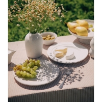 Набор тарелок керамических SL Home &laquo;Арена Бланка&raquo;, d=26,5 см, цвет белый