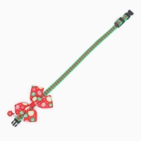 Ошейник "Подарки", 30 х 1 см, капрон, красный Ошейник "Подарки", 30 х 1 см, капрон, красный