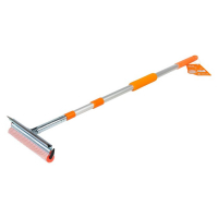 Щетка Airline для мытья стекол, с телескопической ручкой и водосгоном, 130 см Щетка Airline для мытья стекол, с телескопической ручкой и водосгоном, 130 см