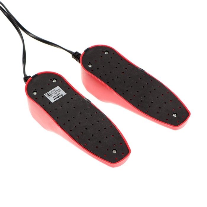 Сушилка для обуви Sakura SA-8158, 75&deg;С, пластик, красный