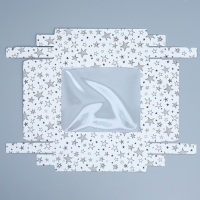 Коробка подарочная, упаковка, &laquo;Звёзды&raquo;, 23.5 х 20.5 х 5.5 см