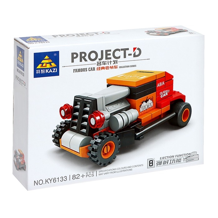 Конструктор Гонка &laquo;Мощные моторы&raquo;, 8 видов, МИКС