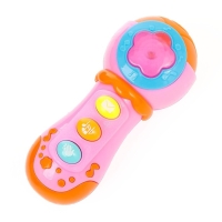 Музыкальная игрушка &laquo;Микрофон&raquo;, свет, звук, МИКС