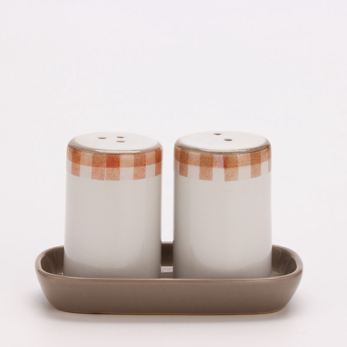 Новый год. Набор для специй &laquo;Зимние зверята&raquo;, 12 х 6,5 х 7 см