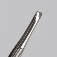 Пинцет прямой ZINGER, узкий, 9 см, на блистере, цвет серебристый, В-157-S Пинцет прямой ZINGER, узкий, 9 см, на блистере, цвет серебристый, В-157-S