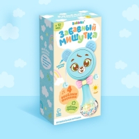 Музыкальная игрушка &laquo;Забавный мишутка&raquo;, звук, свет, цвет голубой