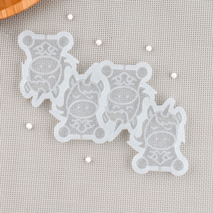 Силиконовый молд для леденцов и шоколада &laquo;Единорог&raquo;, 6&times;4 см, цвет прозрачный