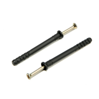 Дюбель-гвоздь "ТУНДРА krep", распорный, пластиковый, потайная манжета, 6x60 мм, 100 шт