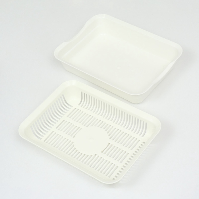 Туалет с сеткой, 35,5х26х7 см, белый Туалет с сеткой, 35,5х26х7 см, белый