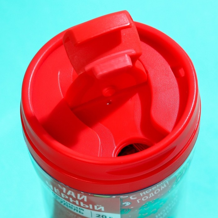 Новый год! Чай чёрный &laquo;Новый год будет сладким&raquo; в термостакане 250 мл., вкус: яблочный штрудель, 20 г.