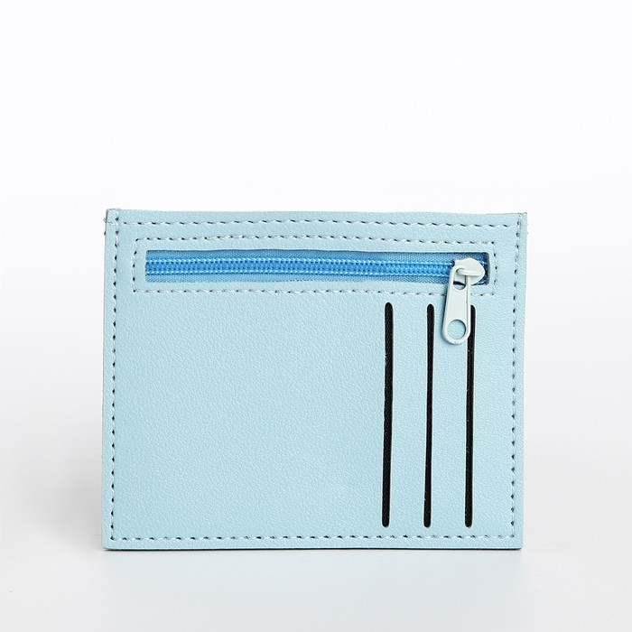 Картхолдер, цвет голубой