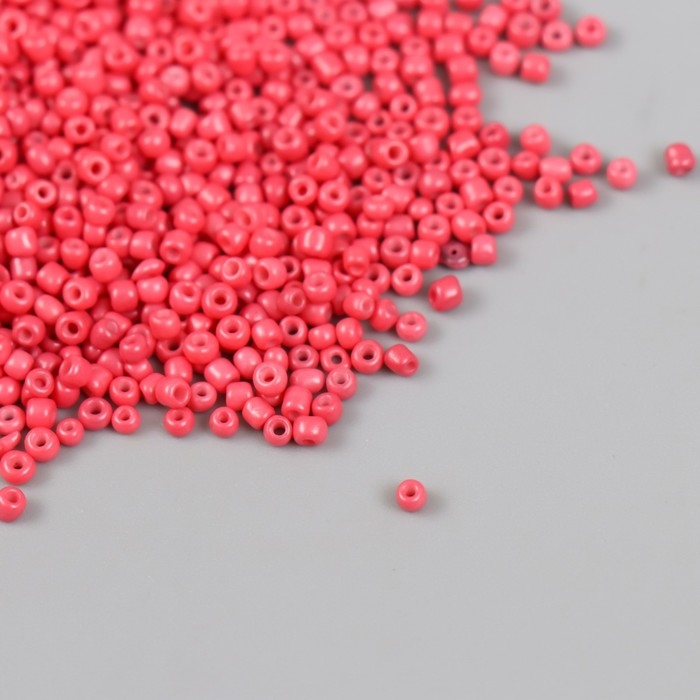 Бисер стекло 12/0 Бисер стекло 12/0 "Коралл" яркий 450 гр