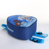 Рюкзак новогодний на молнии &laquo;Выбражулька&raquo;, цвет синий