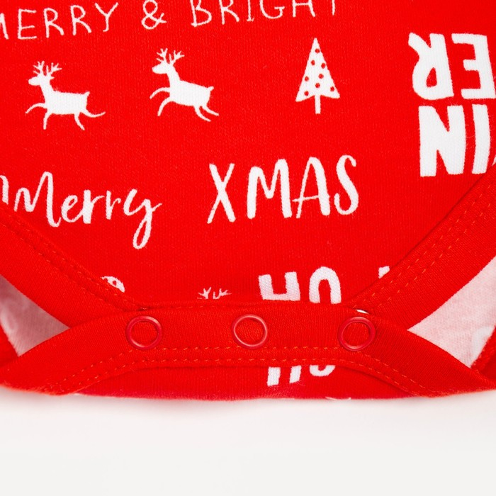 Боди-платье Крошка Я Боди-платье Крошка Я "Joy", рост 62-68 см, красный