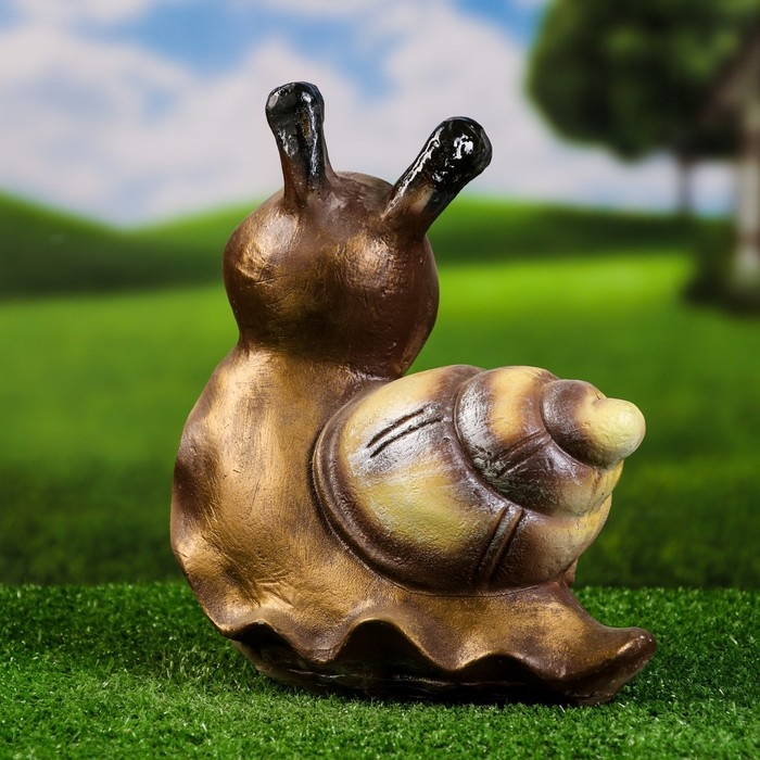 Садовая фигура Садовая фигура "Улитка" 27х15х27см