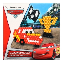 Аквамозаика «Тачки: Молния и кубок», 3 фигурки, 300 шариков Аквамозаика «Тачки: Молния и кубок», 3 фигурки, 300 шариков