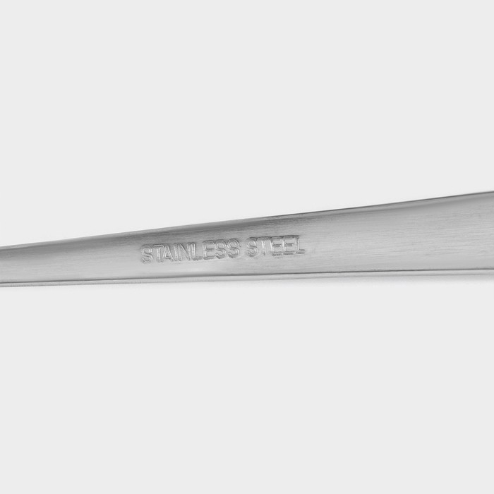 Столовые приборы из нержавеющей стали &laquo;Классика&raquo;, 24 предмета, на подставке, толщина 1,2 мм, цвет серебряный