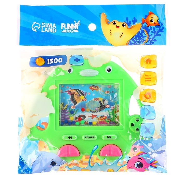 Водная игра с колечками «Цыпленок», цвета МИКС Водная игра с колечками «Цыпленок», цвета МИКС