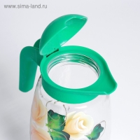 Набор для сока "Розалия", художественная роспись, 6 стаканов, 1250/200 мл, МИКС Набор для сока "Розалия", художественная роспись, 6 стаканов, 1250/200 мл, МИКС