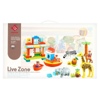 Конструктор &laquo;Зоопарк&raquo;, 77 деталей