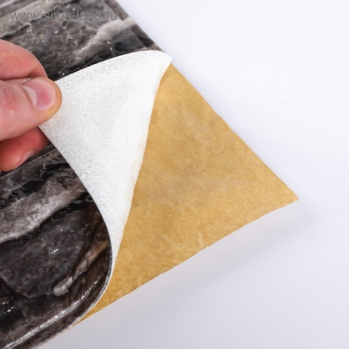 Самоклеящаяся ПВХ панель Самоклеящаяся ПВХ панель "Серый кирпич" 77*70см