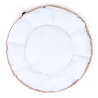 Лежанка для кошек и собак двусторонняя бежевая, 50-30х12 см Лежанка для кошек и собак двусторонняя бежевая, 50-30х12 см